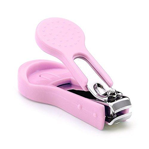 GGGarden GGGarden Vvcare BC-TN1 3Pcs Baby Kids Safety Nail Clipper Cleaning Tools Nail Cutter Newborn Baby Cleaning - Pink
