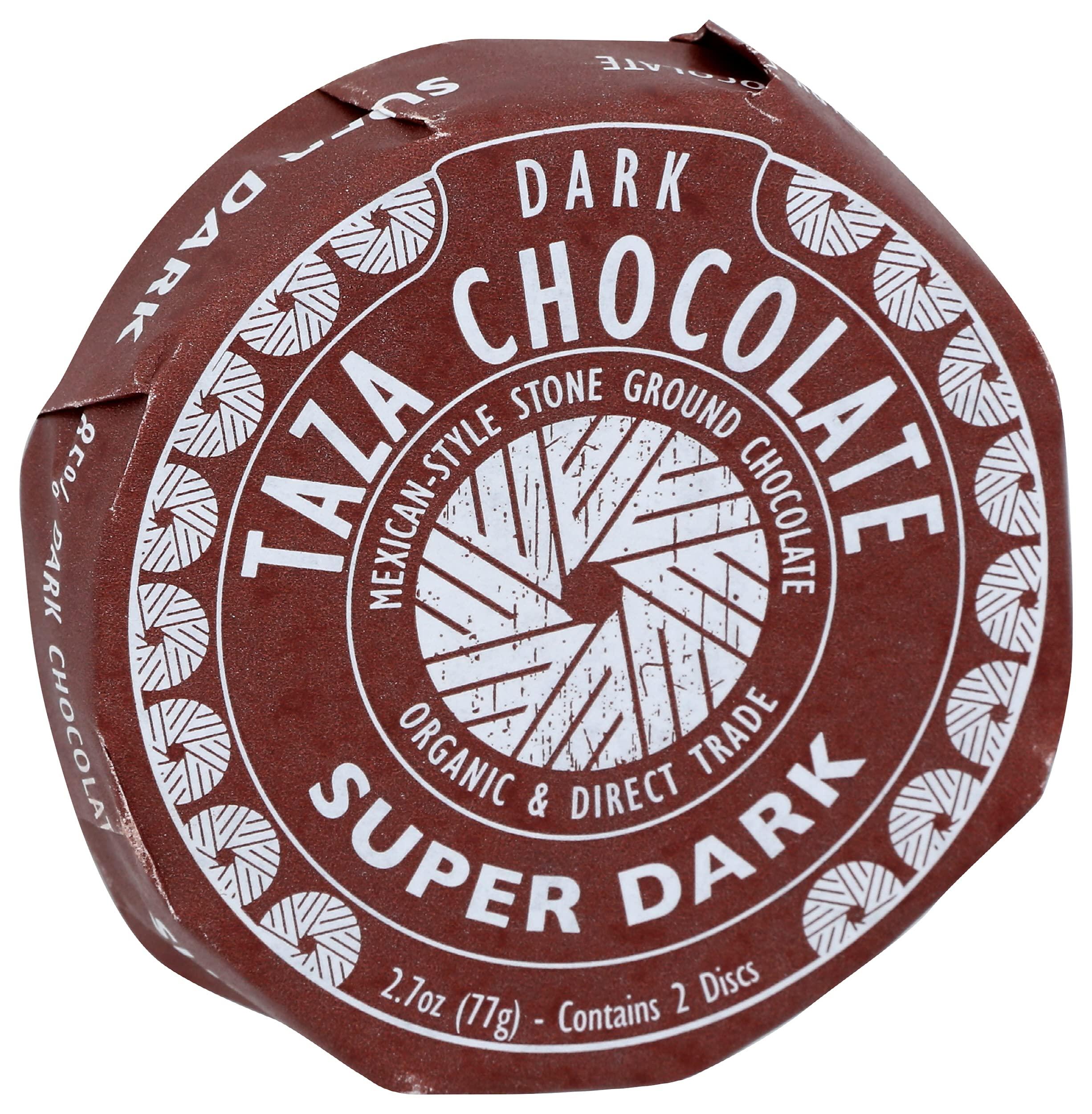 Taza Chocolate Taza Organic Chocolate Mexicano Super Dark Disc 85% Dark, 2.7 oz