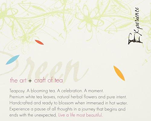 Teaposy Teaposy Medley (Variety of 6 Jasmine Scented Silver Needle White Blooming Teas with Herbal Flowers)