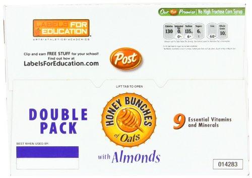 Post Post Honey Bunches of Oats with Almonds Cereal Box, 1.36 kg