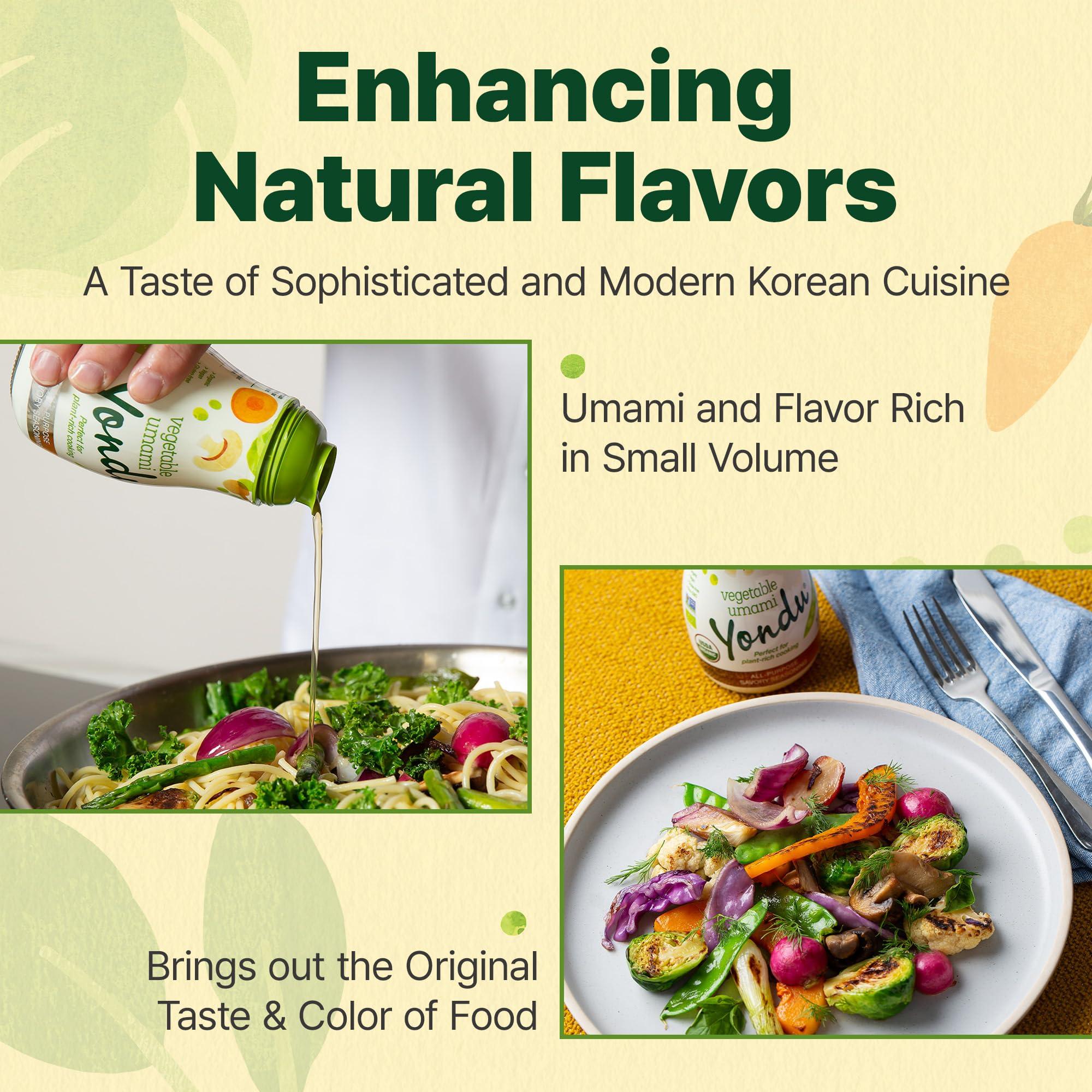 Yondu Yondu Vegetable Umami Premium Plant-based Seasoning Sauce All-Purpose Instant Flavor Boost, Better Than: Fish Sauce, Soy Sauce, Bouillon (28 Fl oz / 830mL, Organic, Gluten Free))