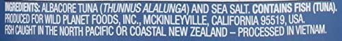 Wild Planet Wild Planet Sustainably Caught Wild Albacore Tuna, Cans, 5 oz