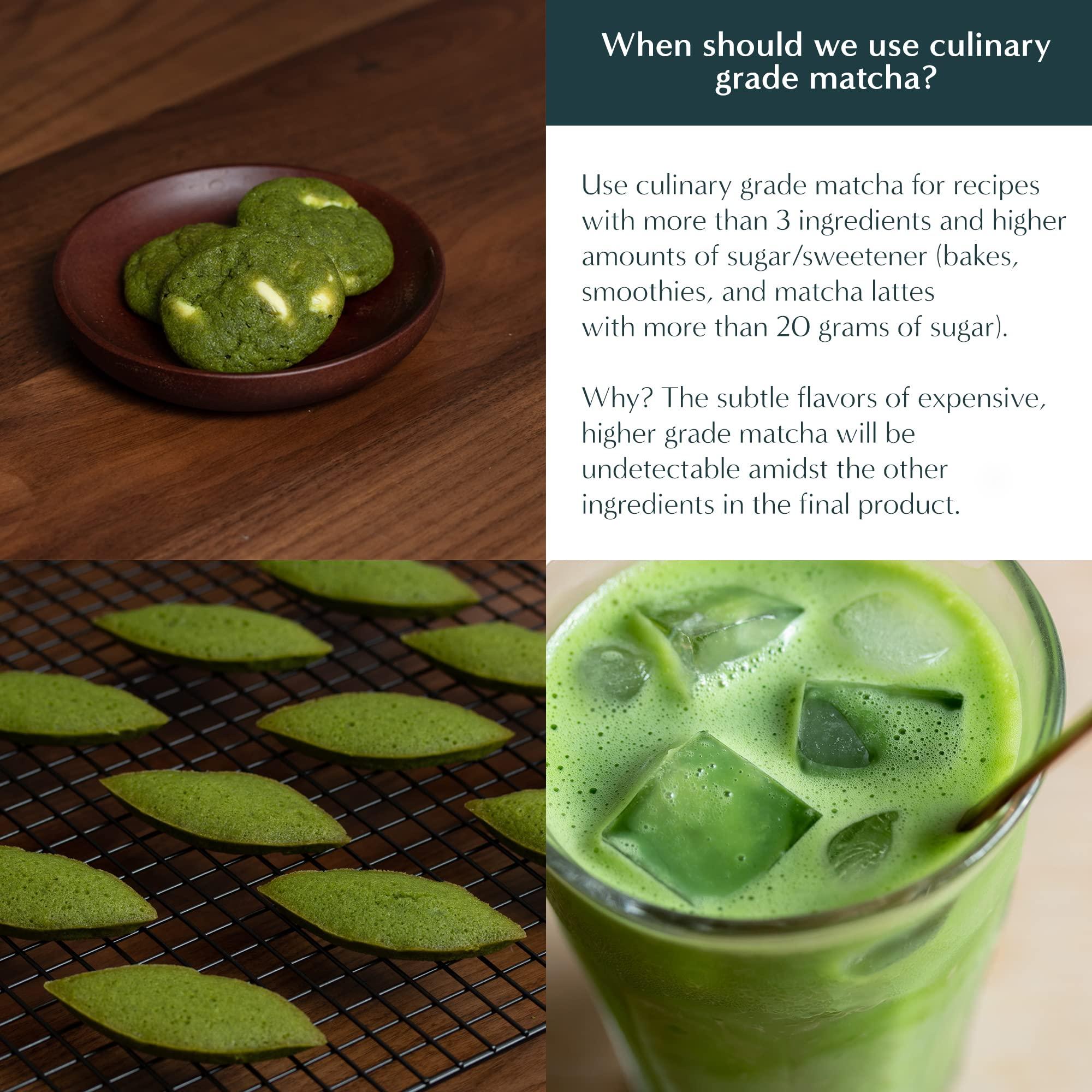 Naoki Matcha Naoki Matcha Organic All Purpose Blend - Authentic Japanese Culinary Grade Matcha Green Tea Powder from Japan (40g / 1.4oz)