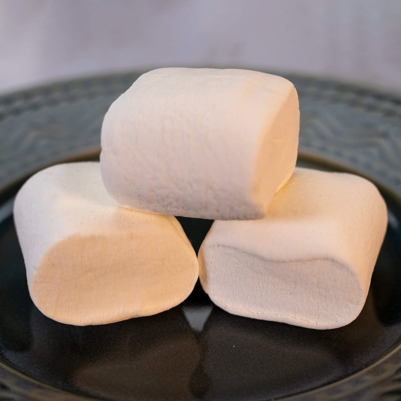 Ziyad Ziyad Gourmet Halal Giant Marshmallows in Jumbo Bag, Delicious Sweet Treat, Pork-Free, Egg-Free, Dairy-Free, Gluten-Free, Perfect for Holidays and Smores! 25oz