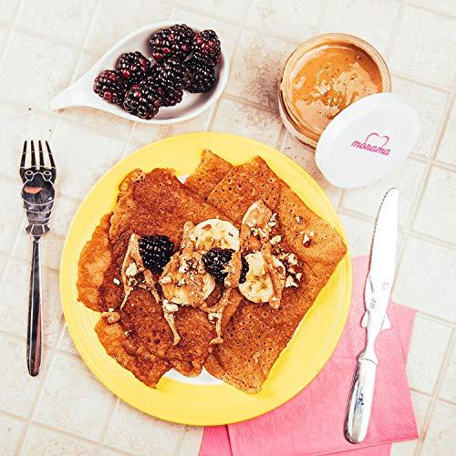 Morama Gluten Free Pancake Mix and Waffle Mix MORAMA, 14.1 Oz - Vegan, Dairy Free & Healthy Pancake Mix Pantry with All Natural Ingredients for Classic Breakfast Pancake, Waffle and Baking Mixes for Family