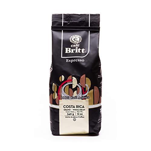 Cafe Britt Café Britt® - Costa Rican Espresso Coffee (12 oz.) (3-Pack) - Whole Bean, Arabica Coffee, Kosher, Gluten Free, 100% Gourmet & Dark Roast