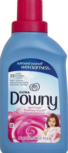 Downy Downy Ultra April Fresh Liquid Fabric Softener, 23 Loads, 19 Fl Oz