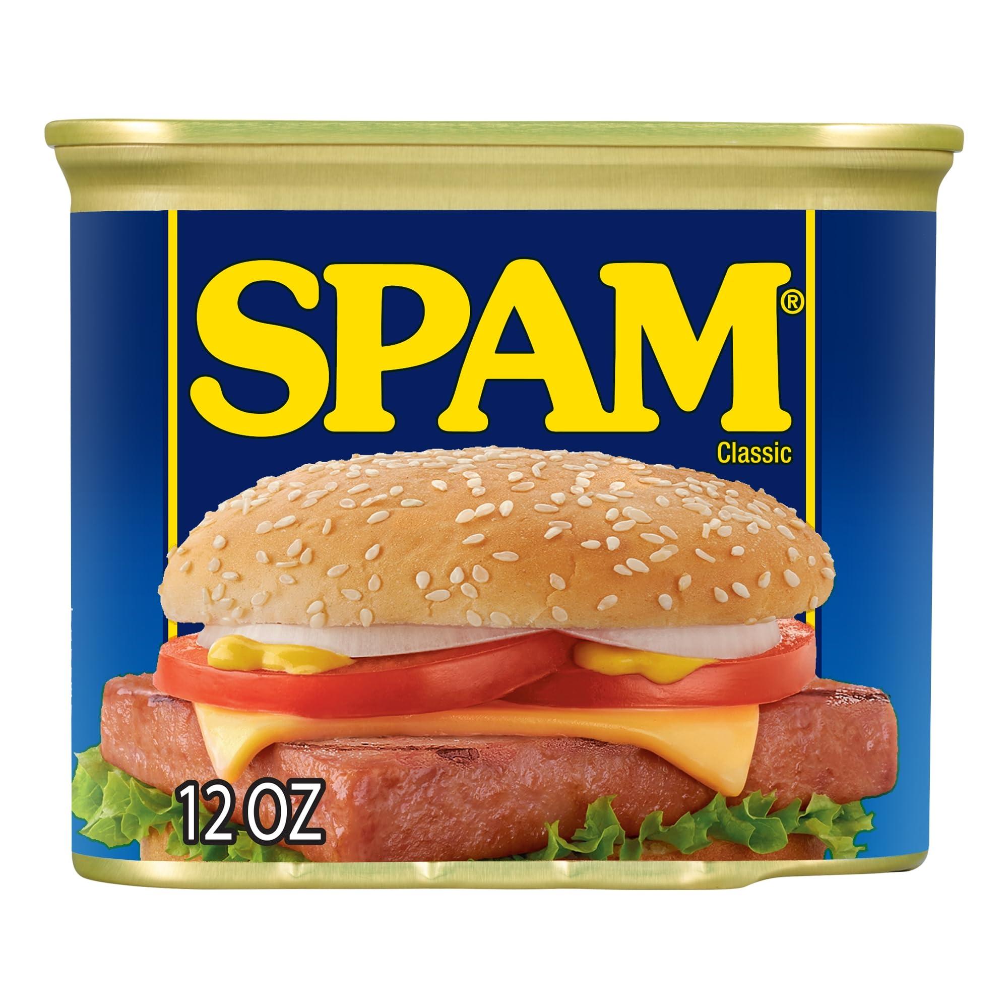 SPAM Spam Classic, 12 Ounce Can (Pack of 12)