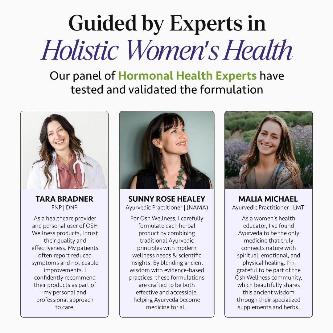 Freshly Moms Ayurvedic Preconception Cleanse | Ovarian Support | Uterus Cleanse | Birth Control Cleanse | PCOS Supplements | with Stinging Nettle, Red Clover, & more | Vegan | 120 Capsules - OSH Wellness