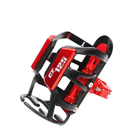 RIKOL Bike Cup Holders for Hond-&A CT125 CT 125 Motorcycle Accessories Beverage Water Bottle Drink Cup Holder (Color : Red)