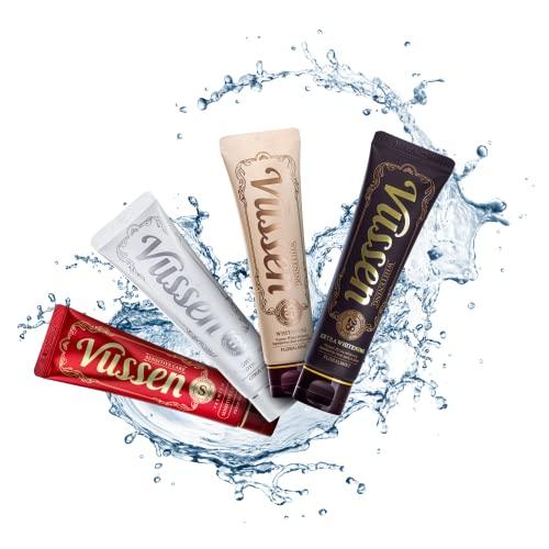 Vussen Vussen 7 3.5oz(100g) Whitening Toothpaste Brightening Greens Citrus Mint Flavor