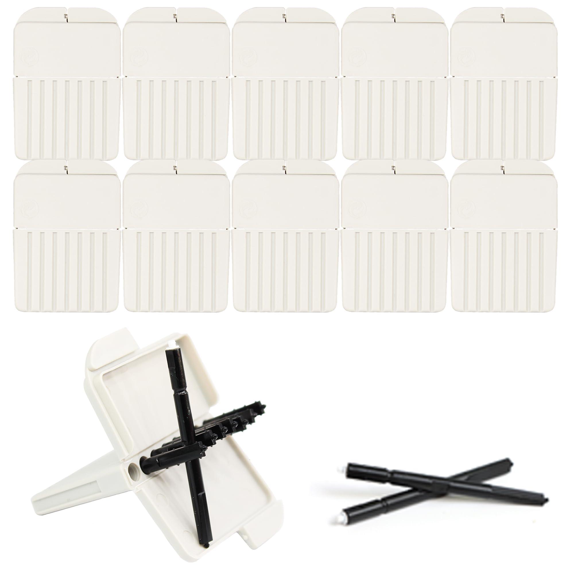 Phirunty (80 Pcs) Cerustop Wax Guard Filters for Hearing Aids Supplies, Hearing Aid Wax Filters Fit Resound, Phonak,Widex and Unitron, Hearing Aids Replacement Parts Cleaning Kit
