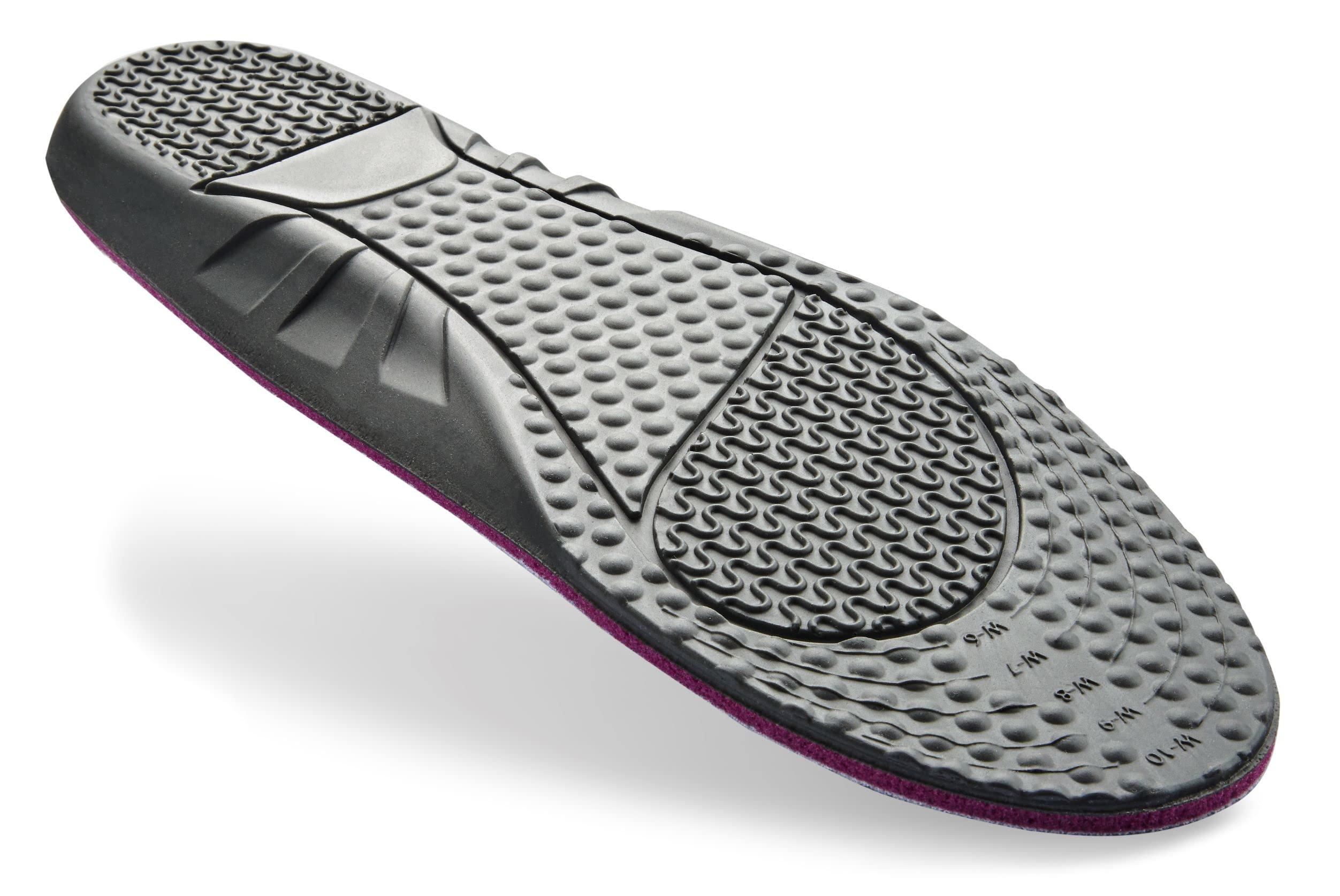 Airplus Airplus Ultra Work Memory Plus Shoe Insoles for Long Lasting Comfort, Womens, Size 5-11 Multicolor (Pack of 2)