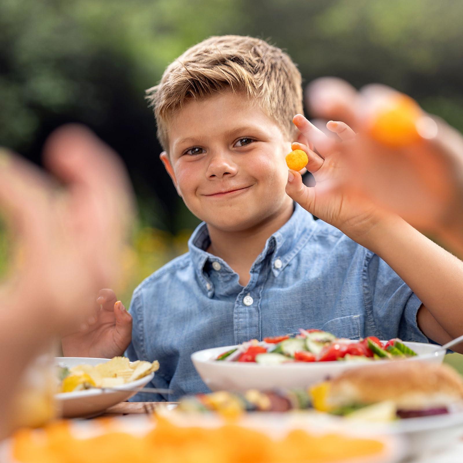 Utz Utz Cheese Balls Barrel, Tasty Snack Baked with Real Cheddar Cheese, Delightfully Poppable Party Snack, Gluten, Cholesterol and Trans-Fat Free, Kosher Certified, 36.5 Oz (Pack of 2)