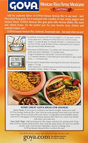 Goya Goya Foods Instant Mexican Rice, Chicken Flavor, 6 Ounce (Pack of 24)