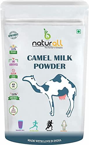 AA Export Natural Camel Milk Powder | Freeze Dried, Gluten Free, No Additives, No Preservatives - 200 GM