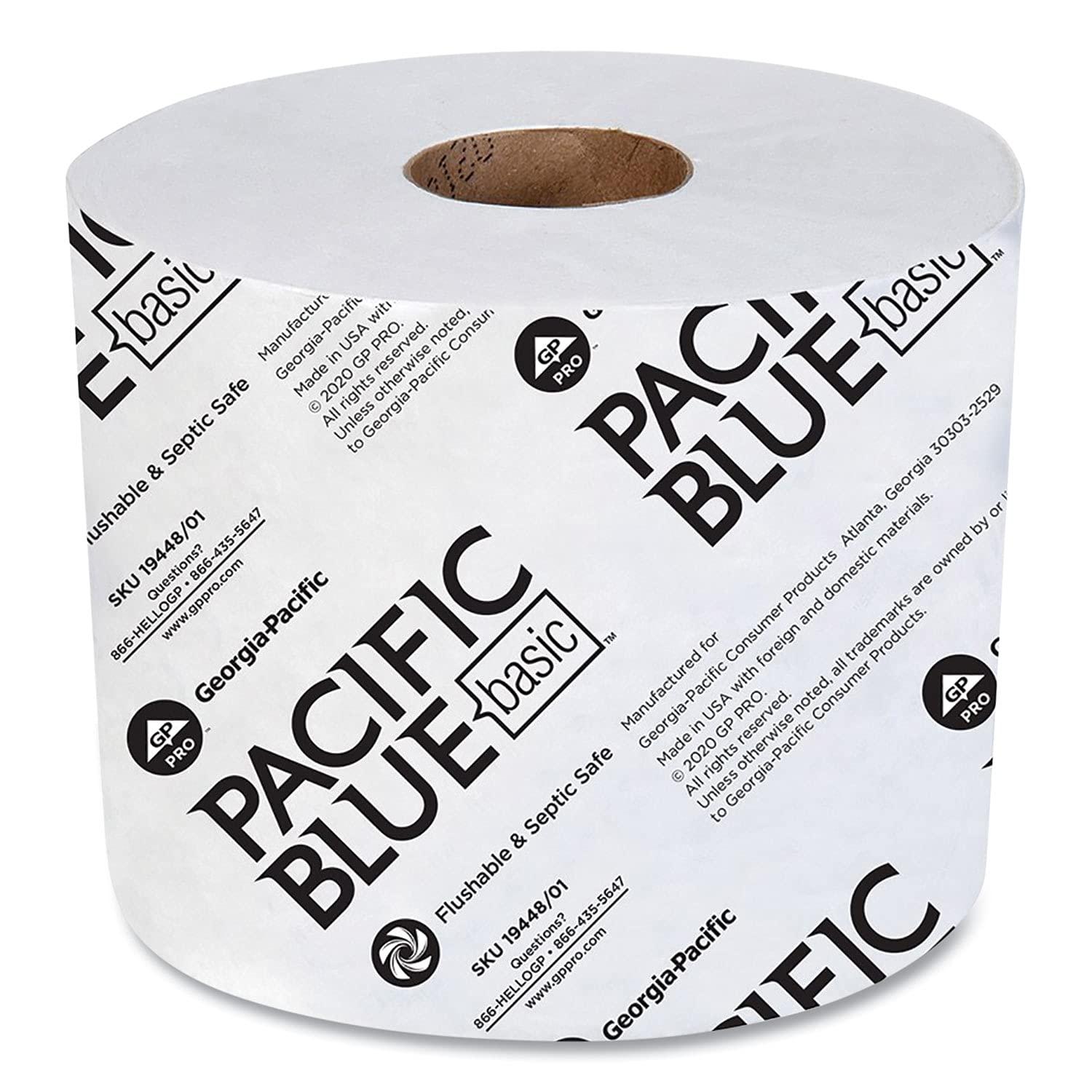 GEP Wholesale CASE of 2 - Georgia Pacific 2-Ply Perforated Bathroom Tissue-Bathroom Tissue,2-Ply,1000 Sh/RL,3-9/10"x4",48 Rls/CT,WE