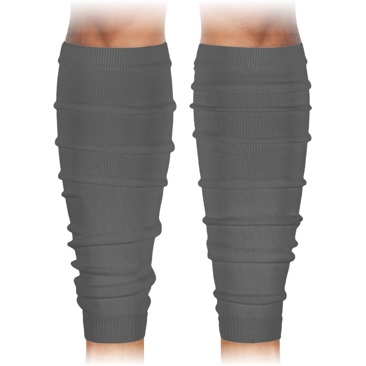 SLEEFS SLEEFS Calf Compression Leg Sleeves - Football Leg Sleeves for Youth Athletes - Shin Splint Support (Gray)