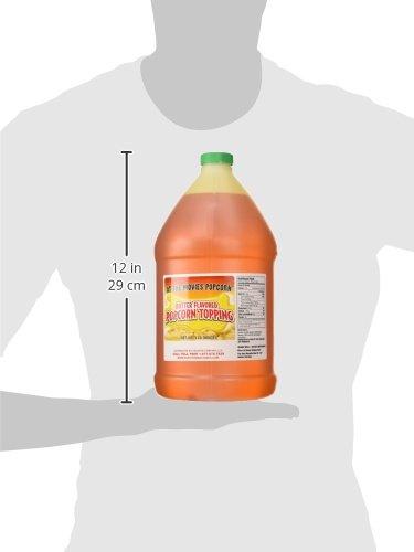 At-The-Movies-Popcorn Buttery Flavor Popcorn Topping (Gallon Only)