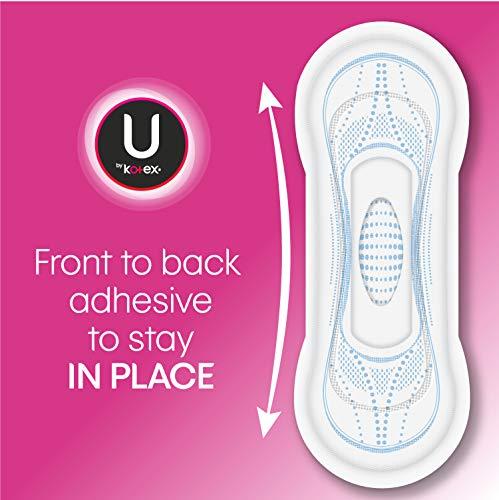 U by Kotex Kotex U By Kotex Security Ultra Thin Pads, Heavy Flow, Long, Unscented, Pack of 1 (40 count)