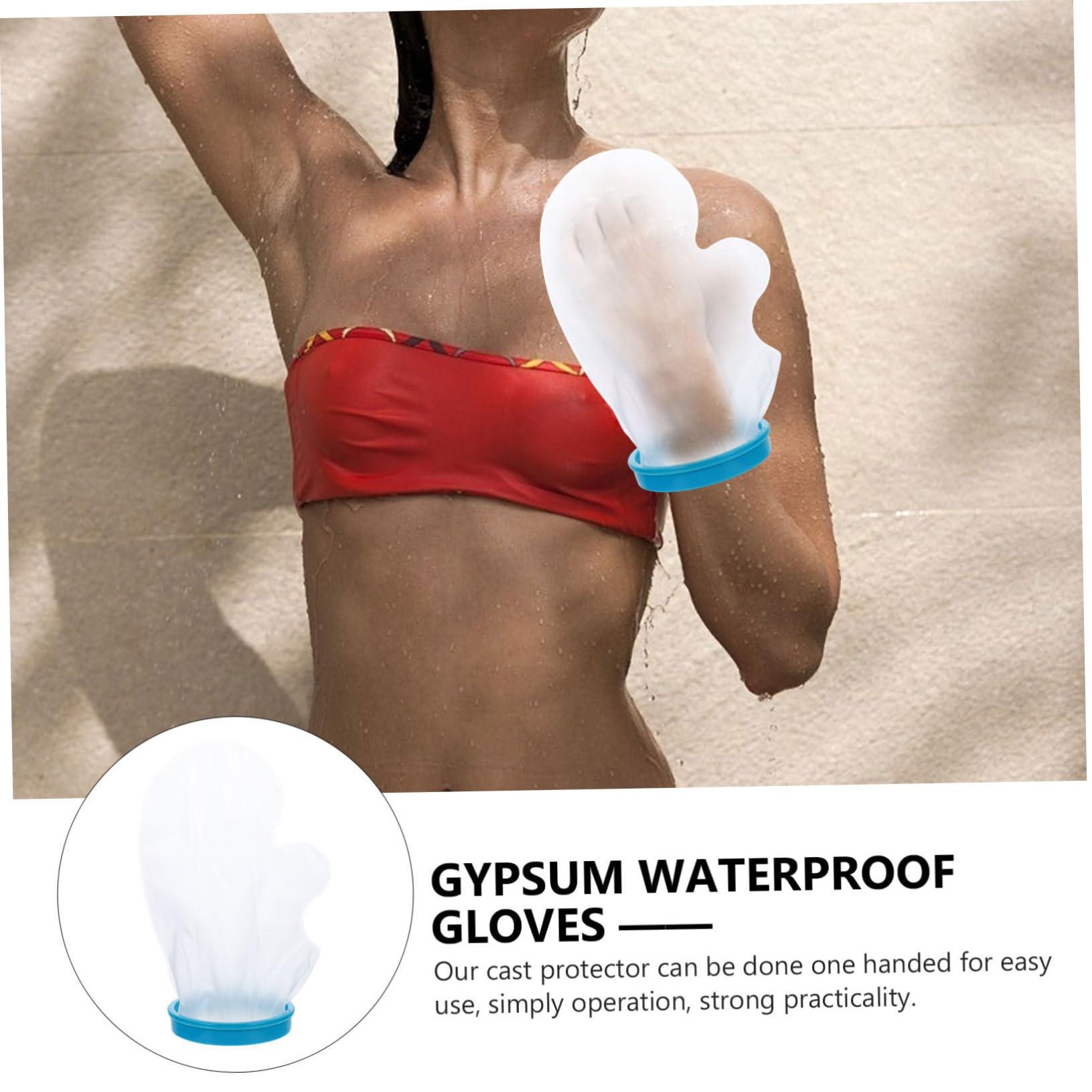 NOLITOY NOLITOY Waterproof Case Waterproof Cast Cover Plaster Shower Glove Shower Protector Hand Protector Waterproof Plaster Protector Arm Cover Take a Bath Silicone Safety Mask