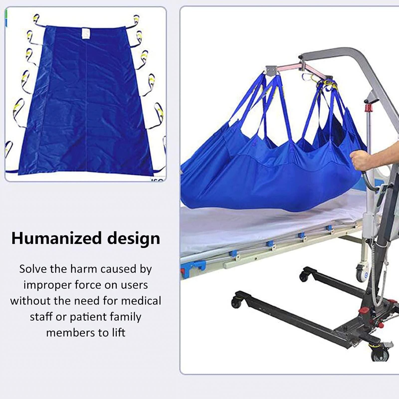 DATEN DATEN Patient Lift Sling, Patient Hoist Sling Stair Transfer Belt Full Body Patient Lifting Harness Medical Lift Equipment for Elderly Disabled