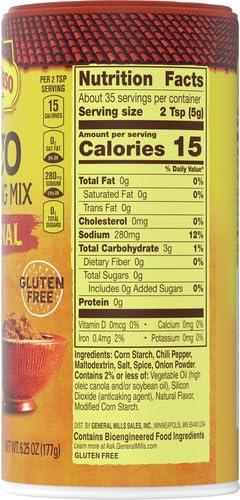 Old El Paso Old El Paso Taco Seasoning, Original, Large Size, 6.25 oz.