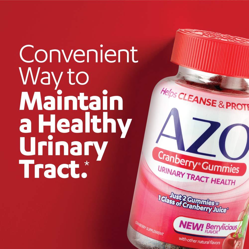 AZO AZO Urinary Tract Health Gummies 72 Count & Cranberry Gummies 40 Count