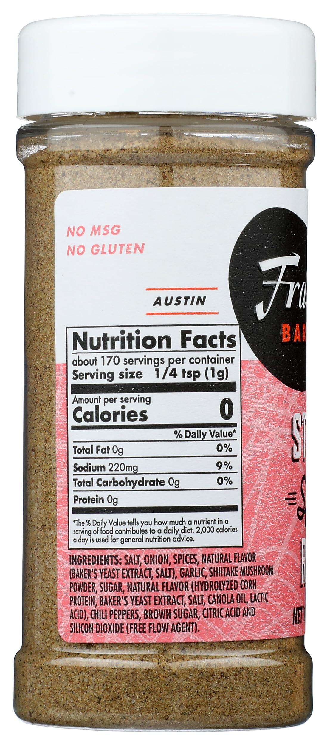 Franklin Franklin Barbecue Steak Spice Rub, 6 OZ