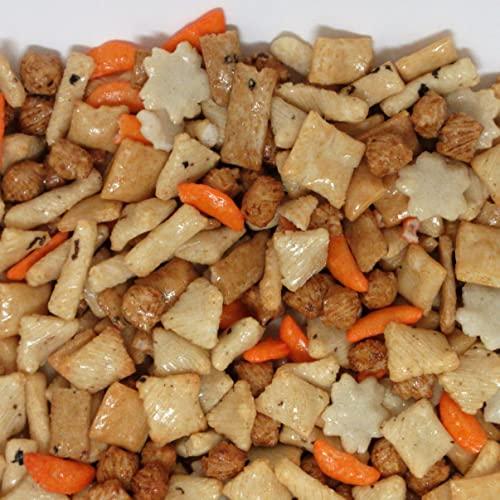 It's Delish Party Rice Crackers Mix Bulk by Its Delish, 2 lbs Bulk | Oriental Party Mix Crunchy Savory Snack
