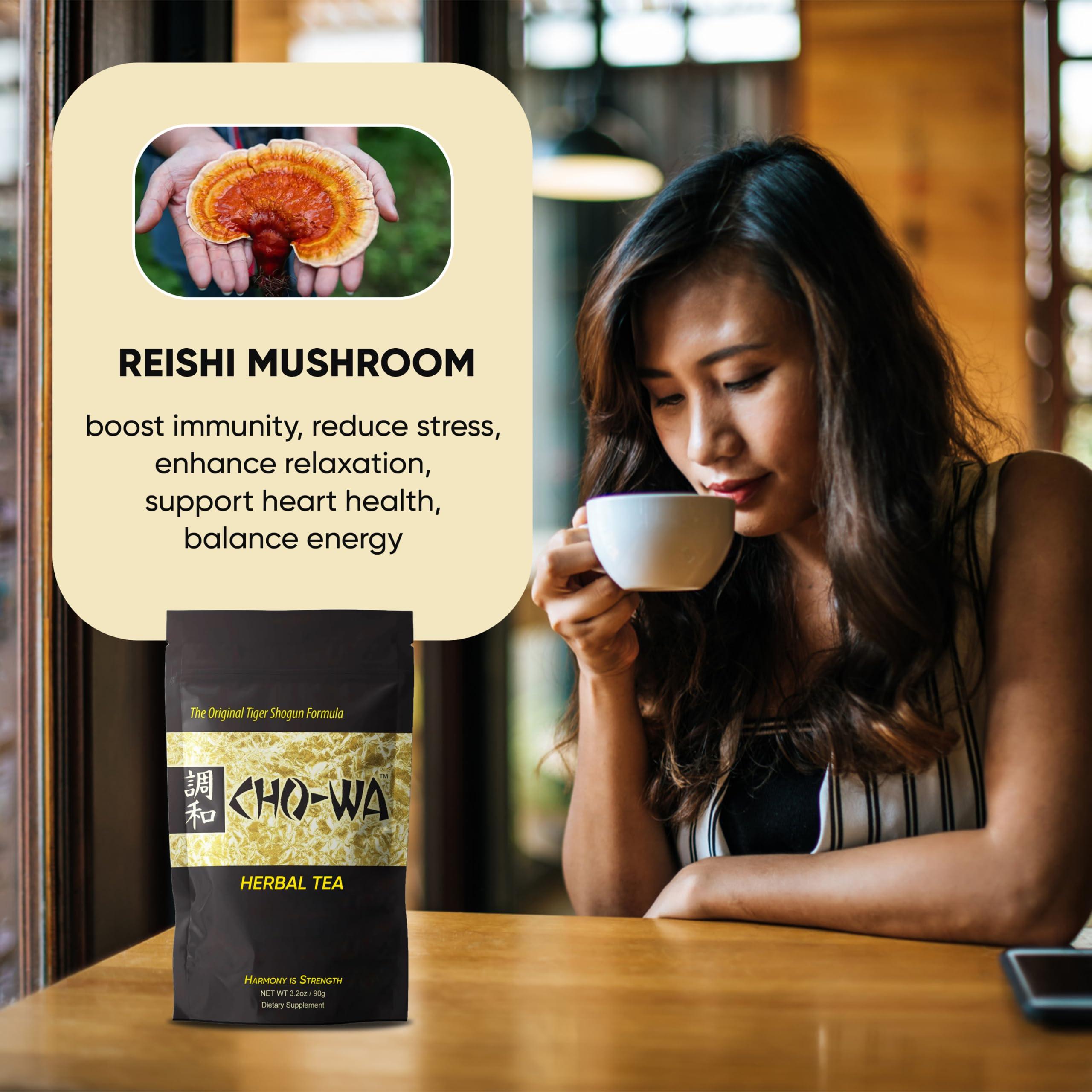 Harmony is Strength Harmony is Strength CHO-WA Herbal Tea Original Tiger Shogun Formula Dietary Supplement Chowa