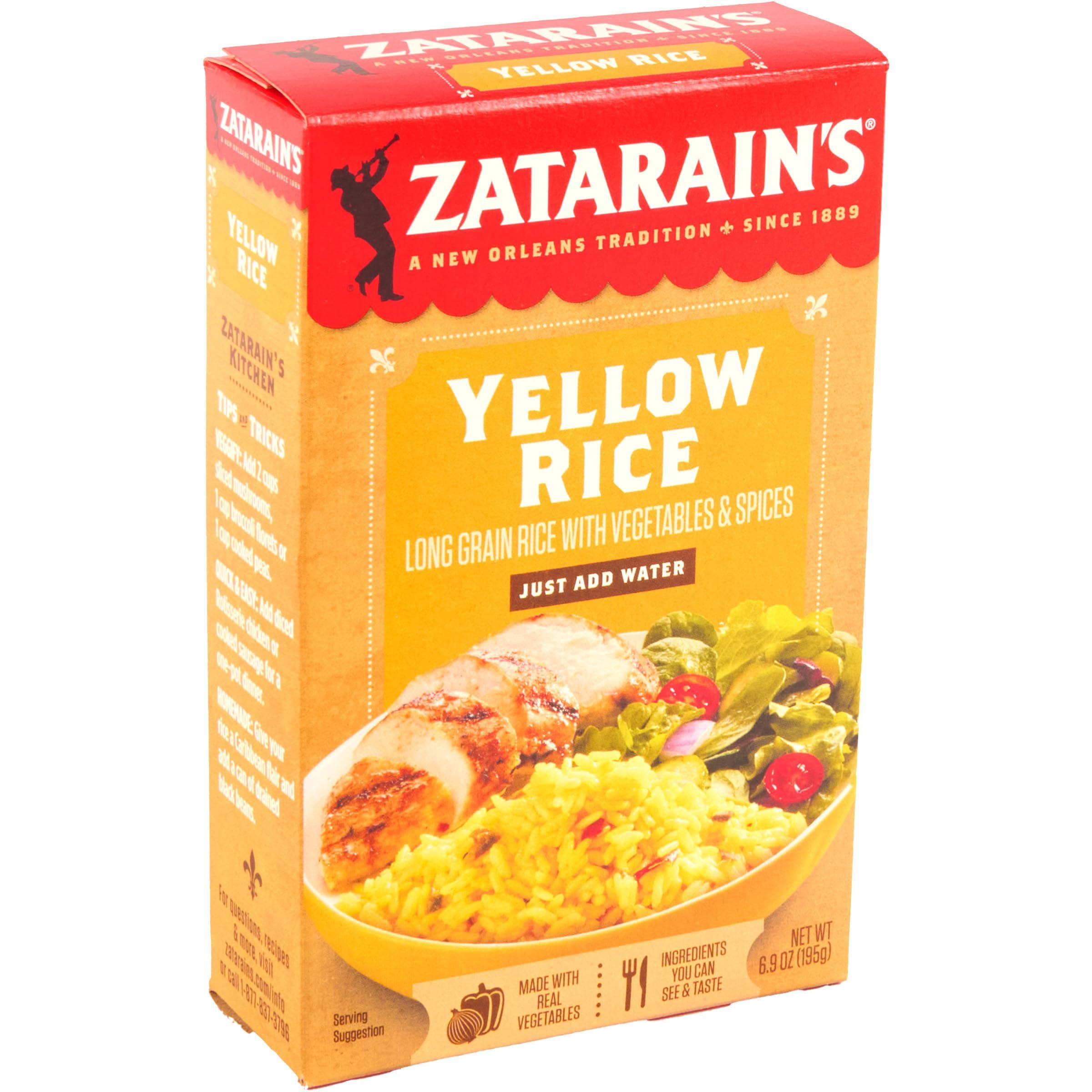 Zatarain's Zatarain's Yellow Rice, 6.9 oz (Pack of 12)