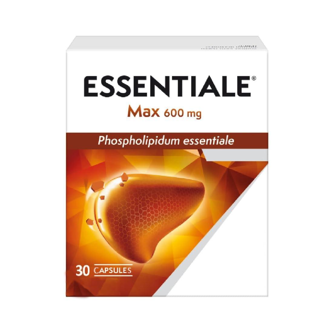 Generic Generic Essentiale Max 600mg 90 Capsules, White