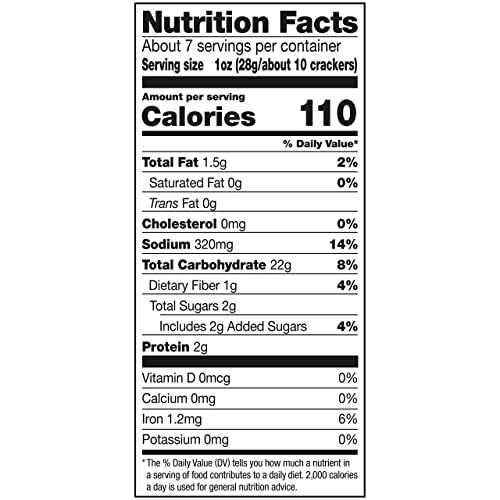 Snack Factory Snack Factory Pretzel Crisps, Cheddar Cheese, 7.2 Oz (Pack of 12)