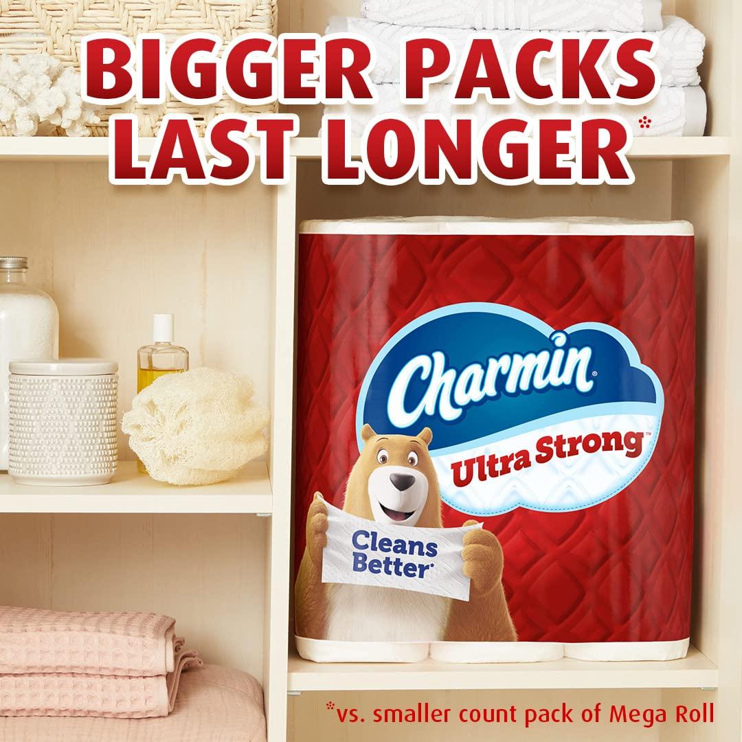 Charmin Charmin Ultra Strong Toilet Paper 12 Mega Rolls, 242 Sheets Per Roll