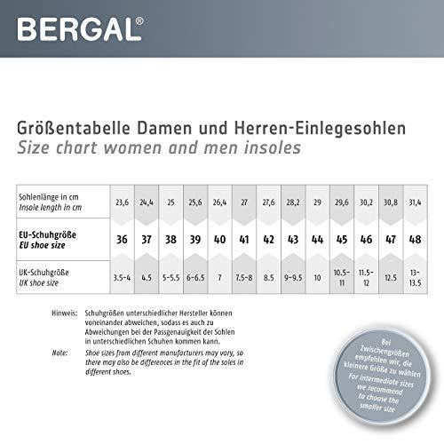 BERGAL Bergal Thermo Tec Comfort Insole, Beige, 10.5 UK