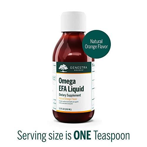 Genestra Brands Genestra Brands Omega EFA Liquid | Supports Joint and Cardiovascular Health | 5.1 fl. oz.