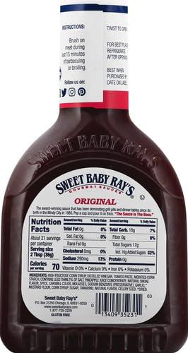 Sweet Baby Ray\'s Sweet Baby Rays Barbecue Sauce, Original, 28 oz