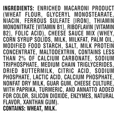 Kraft Kraft Easy Mac Original Mac & Cheese Macaroni and Cheese Dinner, 6 ct Packet