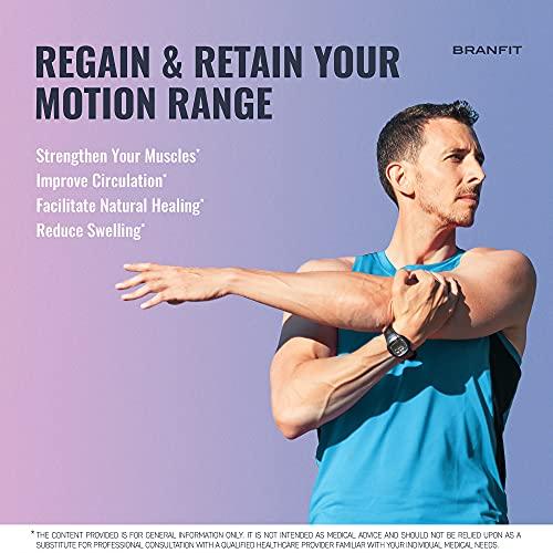 Branfit Branfit Recovery Shoulder Brace and Arm Sling for Men & Women, Shoulder Compression for Injury Relief and Adjustable Comfort, Right/Left