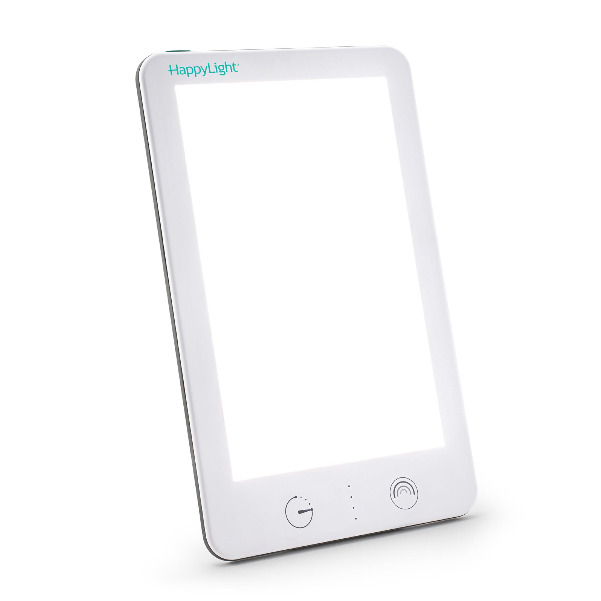 Verilux Verilux HappyLight Lumi Plus - Light Therapy Lamp with 10,000 Lux, UV-Free, LED Bright White Light with Adjustable Brightness, Countdown Timer, & Detachable Stand - Boost Mood, Sleep, and Focus