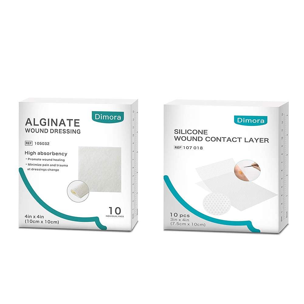 Dimora Dimora Calcium Alginate Wound Dressing with Silicone Wound Contact Layer
