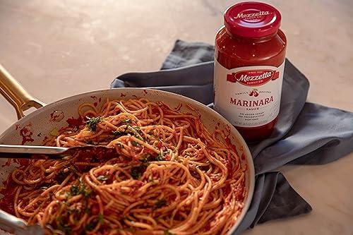 Mezzetta Mezzetta Family Recipes Marinara Sauce | Vegan, Non-GMO, Gluten Free, Preservative Free, Keto | 24.5 Ounce Jar (Pack of 2)