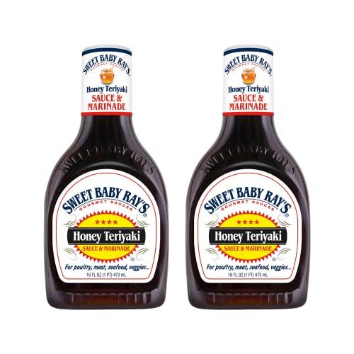 Sweet Baby Ray's Sweet Baby Ray's Honey Teriyaki Sauces & Marinade (16 Fl Oz (Pack of 2))