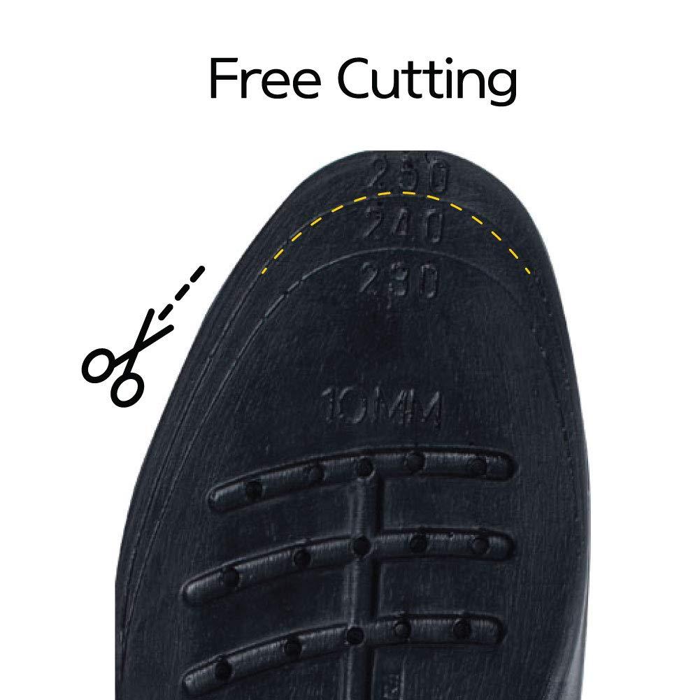 FOOTINSOLE.COM Height Increase Insole, Shoe Lift for Men Elevated Cushioned Inserts and Arch Support Comfort Insoles to Make You Taller (0.4\" UP (US Men\'s 7-11))