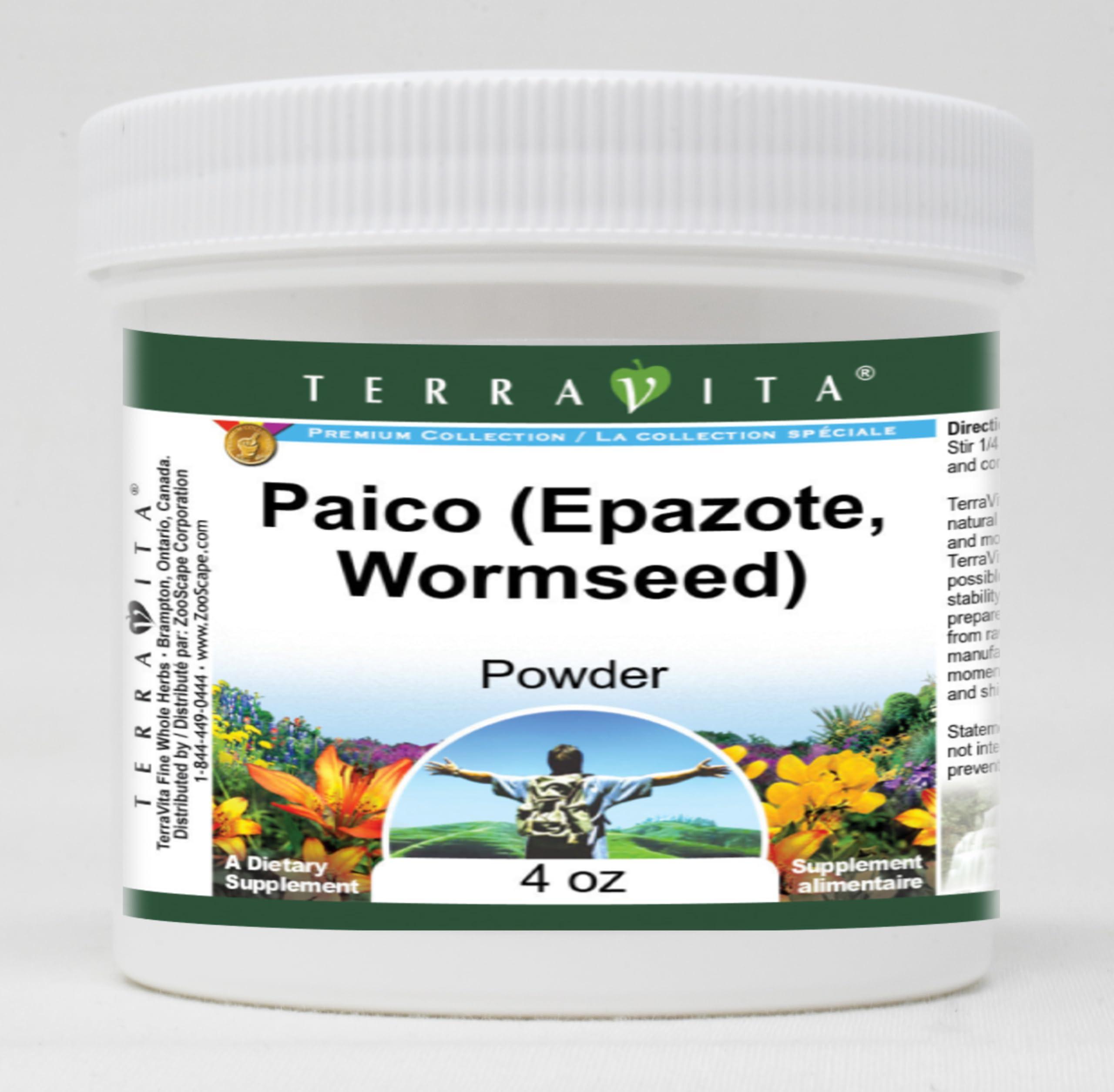 TerraVita Paico (Epazote, Wormseed) Powder (4 oz, ZIN: 521054)