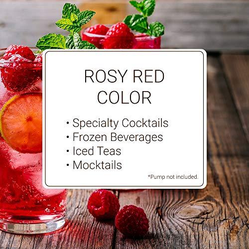 Monin Monin - Raspberry Syrup, Sweet and Tart, Great for Cocktails and Lemonades, Gluten-Free, Non-GMO (750 ml)