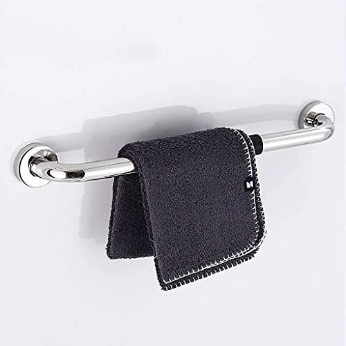 WSYTY Shower Grab Bar Bathroom Handrail Non-Slip Grab Rail,Vertical, Horizontal or Diagonal mounting Rails White and Yellow,Rail for Bathroom Safety, Shower,Bath, Toilet 3 Sizes (Size : 33cm)