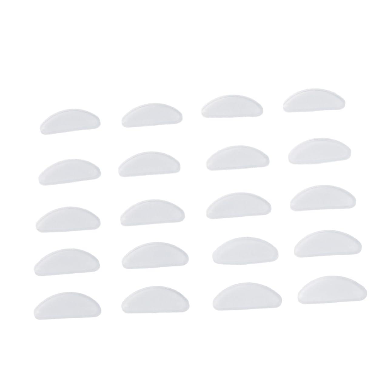 Healeved Healeved 30 Pairs Nose Pads Sunglasses Accessories Eyeglass Accessories Glasses Lift Pads Eyeglass Comfort Pads Glasses Nose Pad Lens Wipes for Glasses Eyeglass Cleaner Glasses Chain White