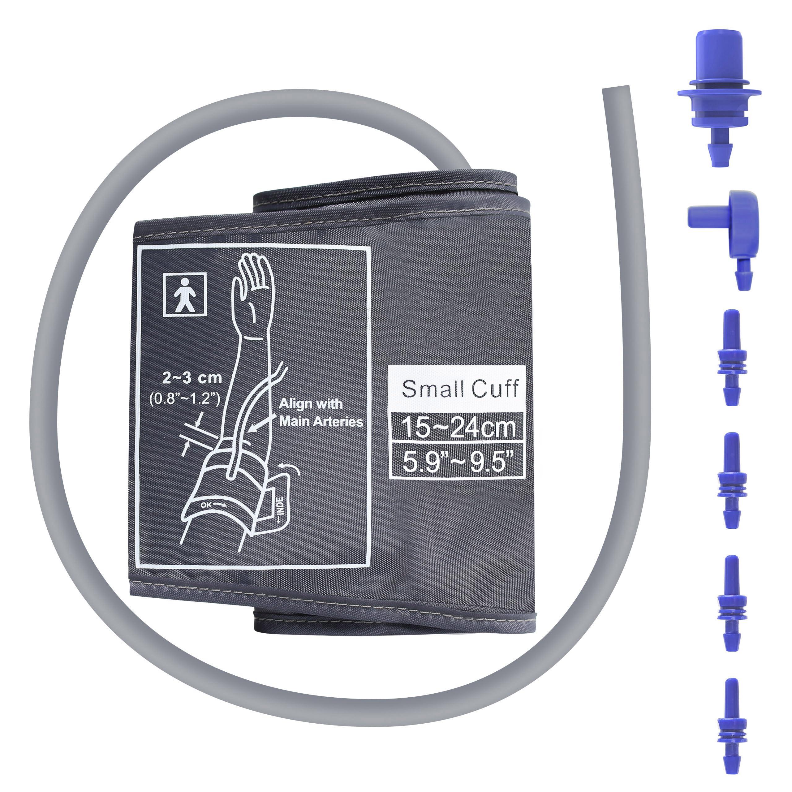 ELERA Pediatric Blood Pressure Cuff for Kids & Women - Small Child Replacement BP Cuff (5.9-9.5 Inch Arm Circumference), Compatible with Most Monitors - with 6 Connectors